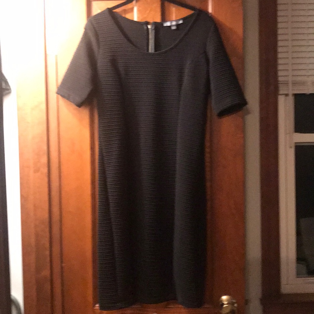 Ribbed  black dress